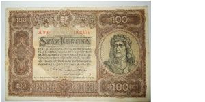 100 korona Banknote