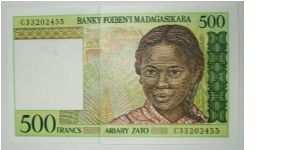 500 francs 1994 Banknote