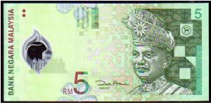 5 Ringgit
Pk 47 Banknote