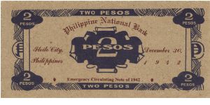 Banknote from Philippines