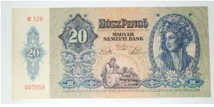 20 pengo 1941 Banknote