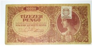 10000 pengo 1945 Banknote