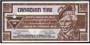 50 Cents__
Pk NL__
Canadian Tire

Coupon Banknote