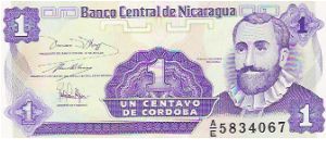 1 CENTAVO

A/E 5834067

P # 167 Banknote