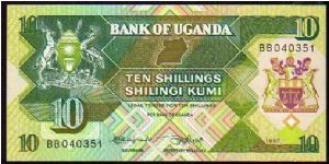 10 Shillings
Pk 28 Banknote