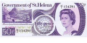 Saint Helena
50 Pence Banknote