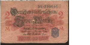 P 53,54,55
2 Mark Banknote
