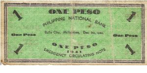 Banknote from Philippines