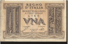 P26
1 Lira Banknote