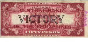 Banknote from Philippines