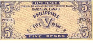 Banknote from Philippines