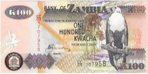 100 kwacha; 2006 Banknote
