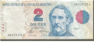 P340
2 Pesos Banknote