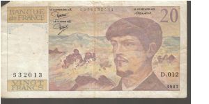 P151
20 Francs Banknote