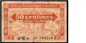 50 Centimes__
Pk 97a__

L.31-January-1944
 Banknote