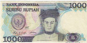 1000 RUPIAH

CEB1S4S99

P # 124 Banknote
