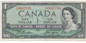 1 DOLLAR

S/L 0607799

MODIFIED HAIR STYLE

P # 75 A Banknote