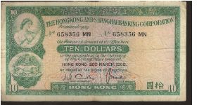 P 182
10 Dollars

20.3.1968 Banknote