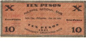 Banknote from Philippines