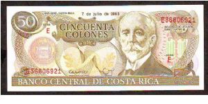 50 colones
x Banknote
