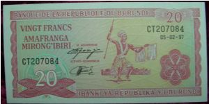20 francs Banknote