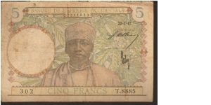 P21
5 Francs Banknote