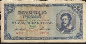 P122
1,000,000 Pengo Banknote