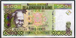 500 Francs__
Pk 36 Banknote