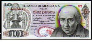 10 Pesos __
Pk 63__

03-02-1971
 Banknote