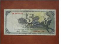 5 mark Bank Deutscher Lander 1948 Banknote