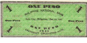 Banknote from Philippines