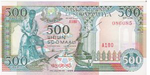 500 SHILLINGS

A180  086085

P # 36 C Banknote