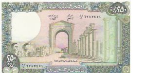 250 LIVRES

P # 66 D Banknote