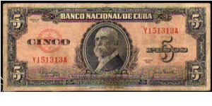 5 Pesos__
Pk 78 Banknote