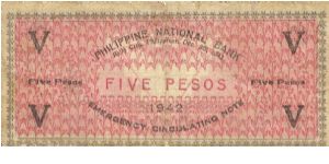 Banknote from Philippines