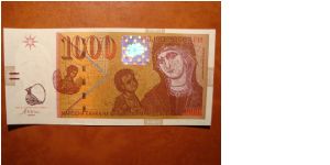 1000 denari 2003 Banknote