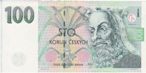 Czech Republic 100 Korun note dated 1997 Banknote