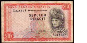 10 Ringgit__

Pk 3 a__

1967-1972
 Banknote