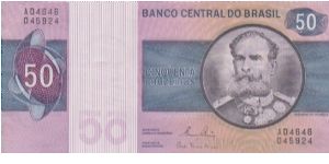 Brazil 50Cr 1970's Banknote