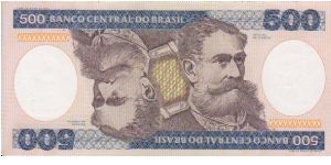 Brazil 500Cr Double Headed Banknote