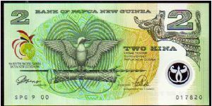 2 Kina__
Pk 12__

Commemorative Issue__

Polymer
 Banknote