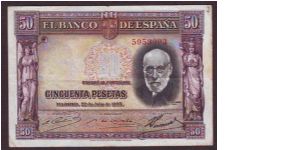 50 pesita Banknote