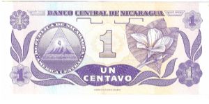 Banknote from Nicaragua