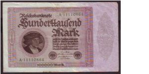 100000 mark Banknote