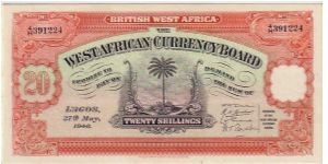 BRITISH WEST AFRICAN 1 POUND
UNIFACE Banknote