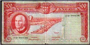 500 Escudos__
Pk 95__

20-June-1962
 Banknote