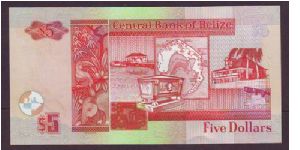 Banknote from Belize