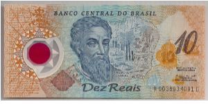 Brazil 10 Reais 2000 P248a. Banknote