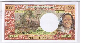 FRENCH POLYNESIA
1000 FRANCS Banknote