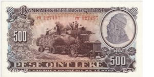 500 Leke P31a Banknote